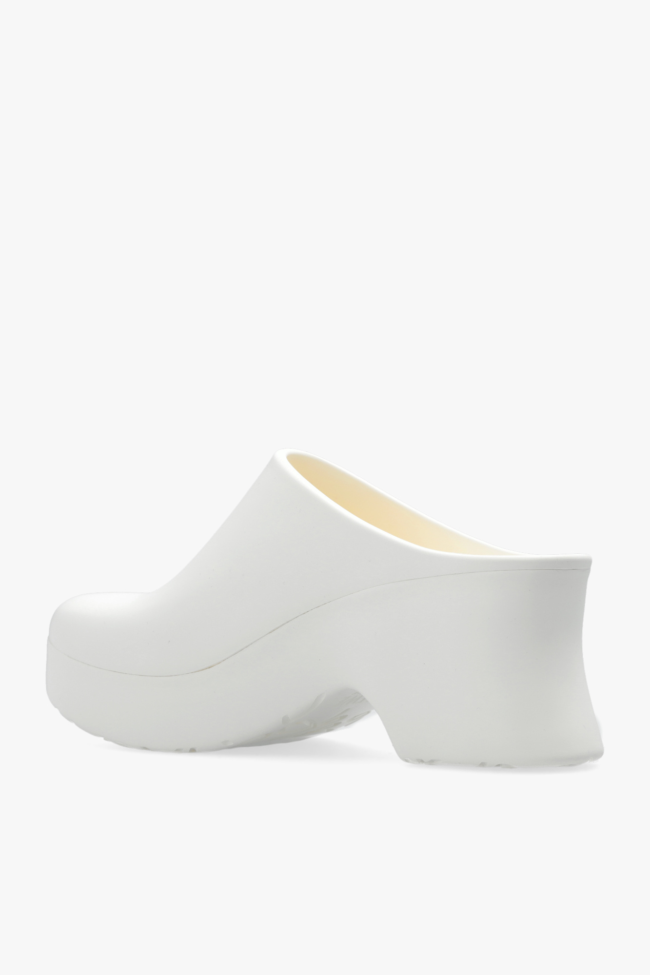 お買い得！！★ ロエベ TERRA WEDGE CLOG 110★ Women's Loewe Leather Terra Wedge Clogs 110 - Black | Depop